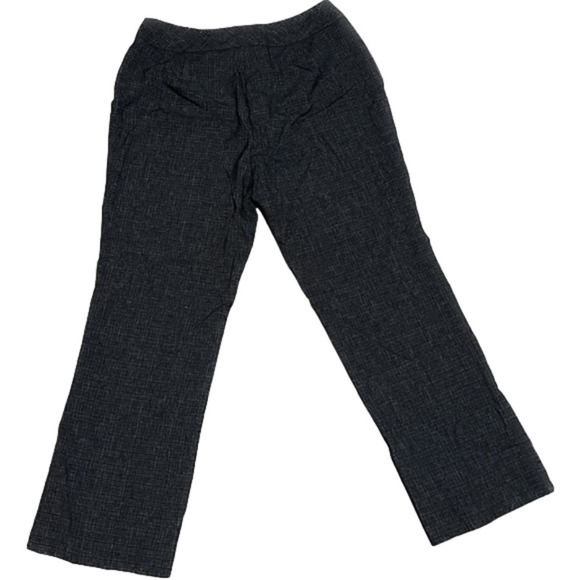 Investments Petites Black Polyester Rayon Spandex Women’s Trousers Size 10PR - Picture 1 of 7